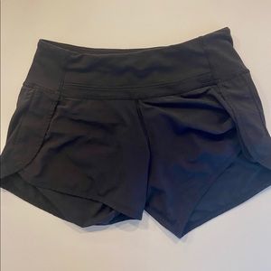 Black lulu lemon shorts